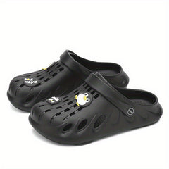 Cartoon Charms Hollow Out Non Slip Garden Shoes Summer