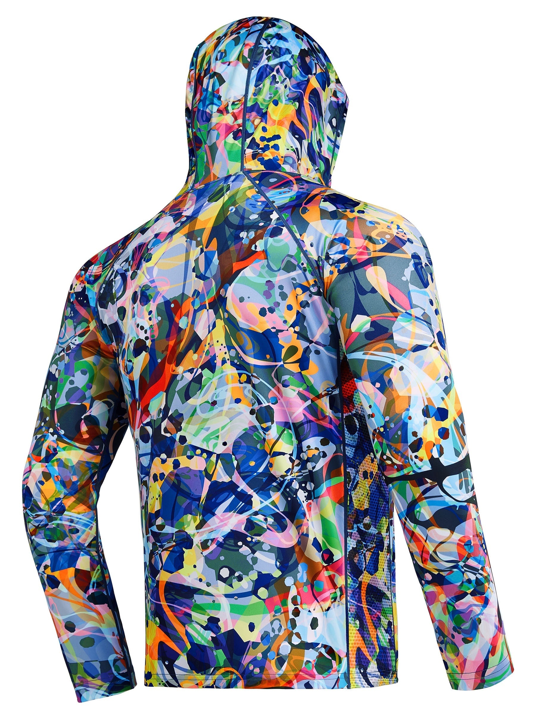 Men's UPF 50 Sun Protection Hoodie Long Sleeve Quick Dry Tops