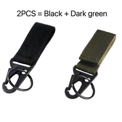 Outdoor Climbing & Travel Waist Belt Key Hook Carabiner