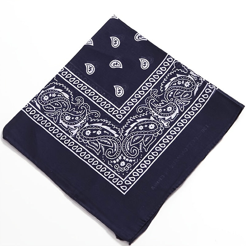 Fruit Print Deformation Bug Flower Square Scarf
