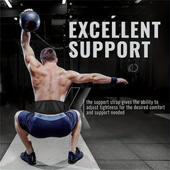 Tummy Control Belt Squat Sports Waist Support Band