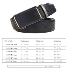 Men's Auto Buckle Belt for Business Working