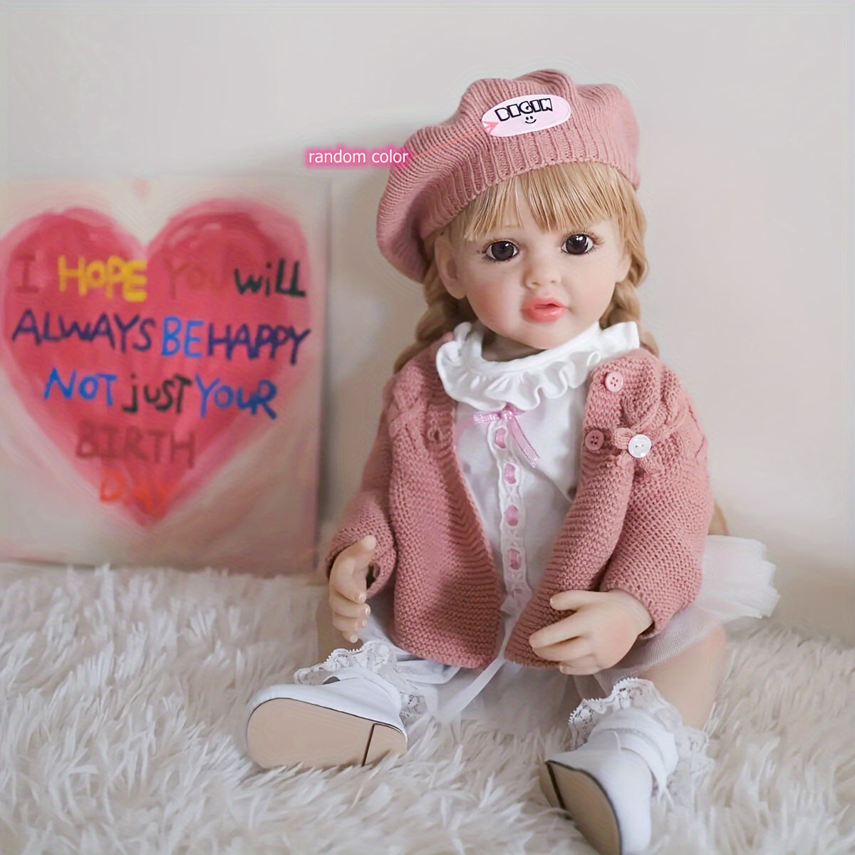 Reborn Princess Doll Blonde Hair