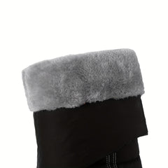 Women's Winter Warm Waterproof Snow Boots Soft High Top Shoes