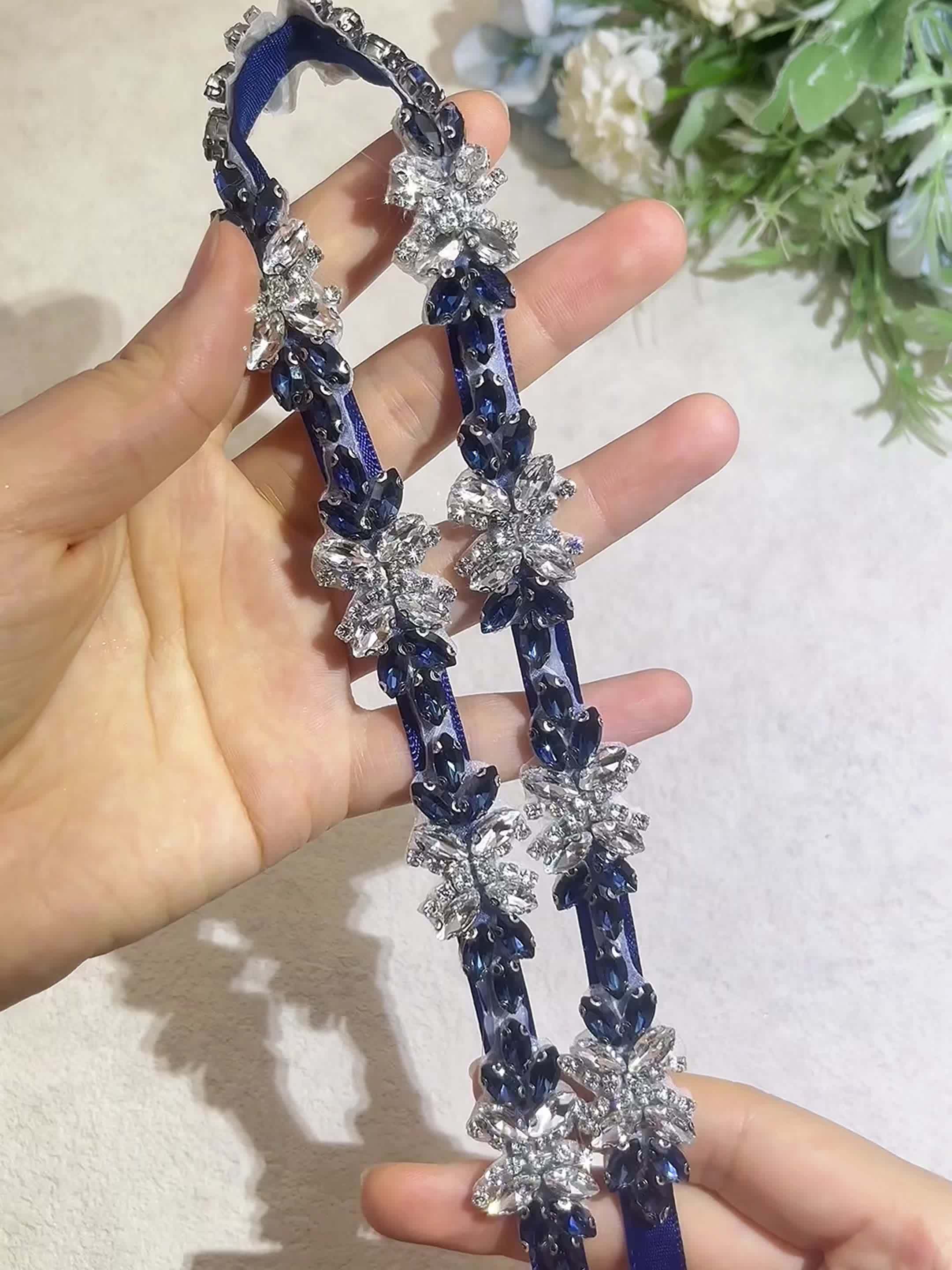 Glittering Bridal Waist Ornament for Wedding Season