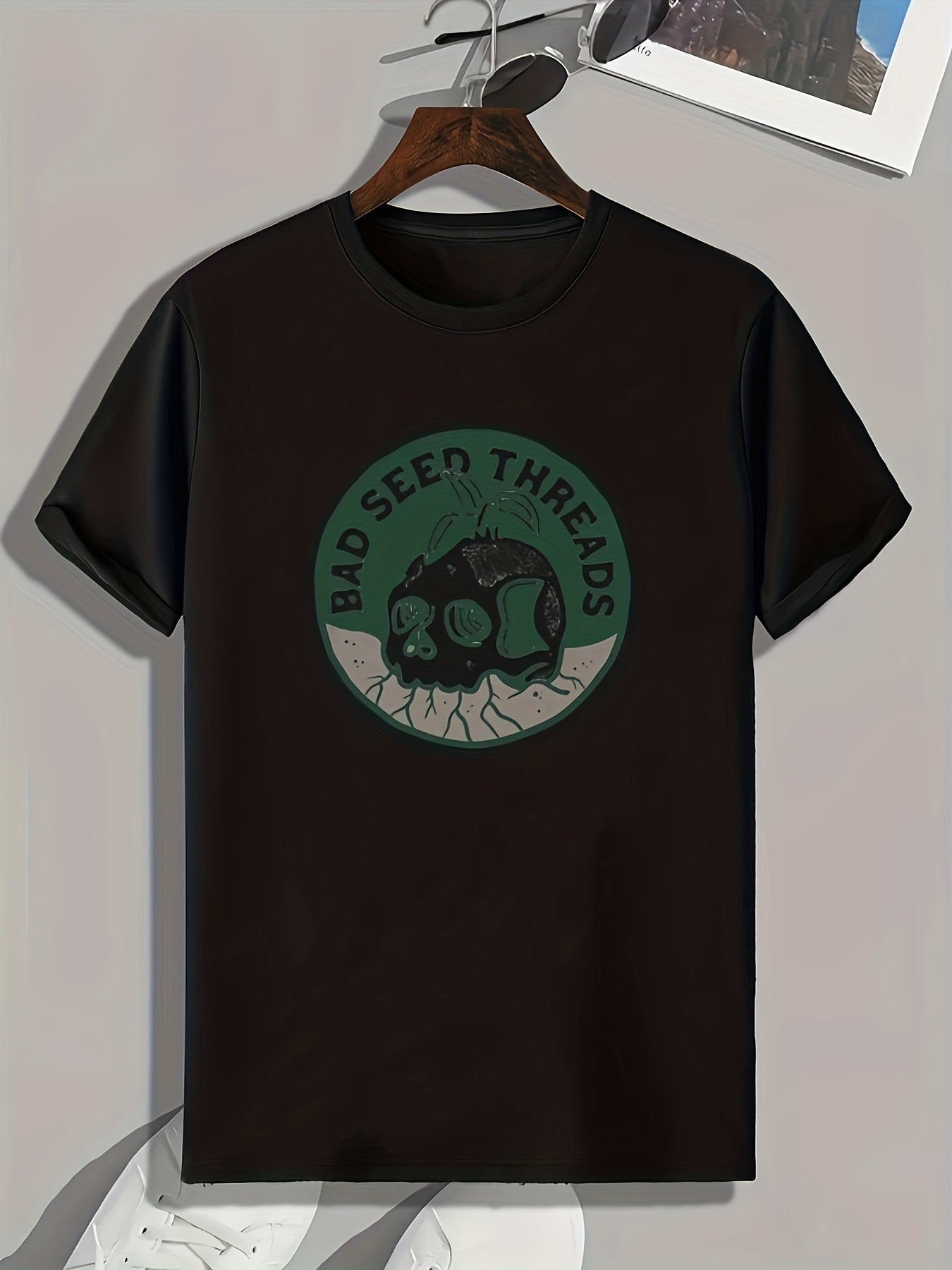 BAD SEED THREADS Men's Graphic T-shirt for Summer