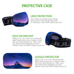 MAXJULI Microfiber Goggle Cover - Protects Lenses, Soft & Durable