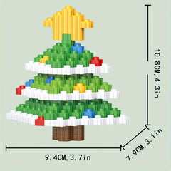 Christmas Tree Model Building Block Toys Birthday Christmas Tree Building Blocks