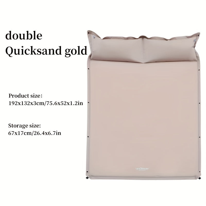 Inflatable Mattress with Storage Bag for Outdoor Camping & Hiking