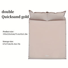 Inflatable Mattress with Storage Bag for Outdoor Camping & Hiking