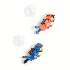 Balloon Diver Aquarium Decoration Resin Fish Tank Decor