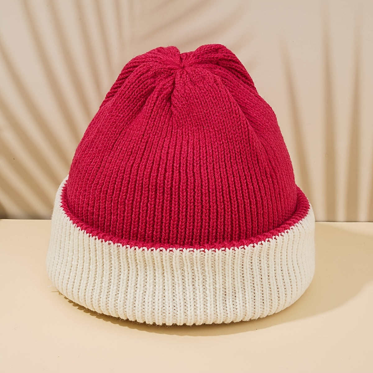 Women's Double Sided Knitted Slouchy Beanie