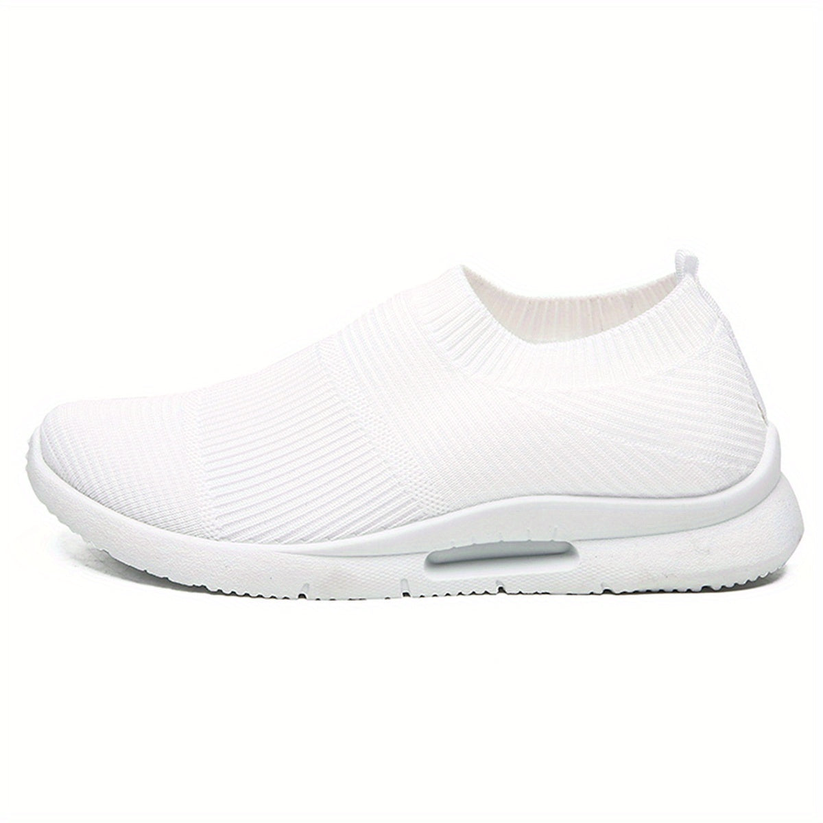 Women's Knitted Sports Shoes Slip On Running Sneakers