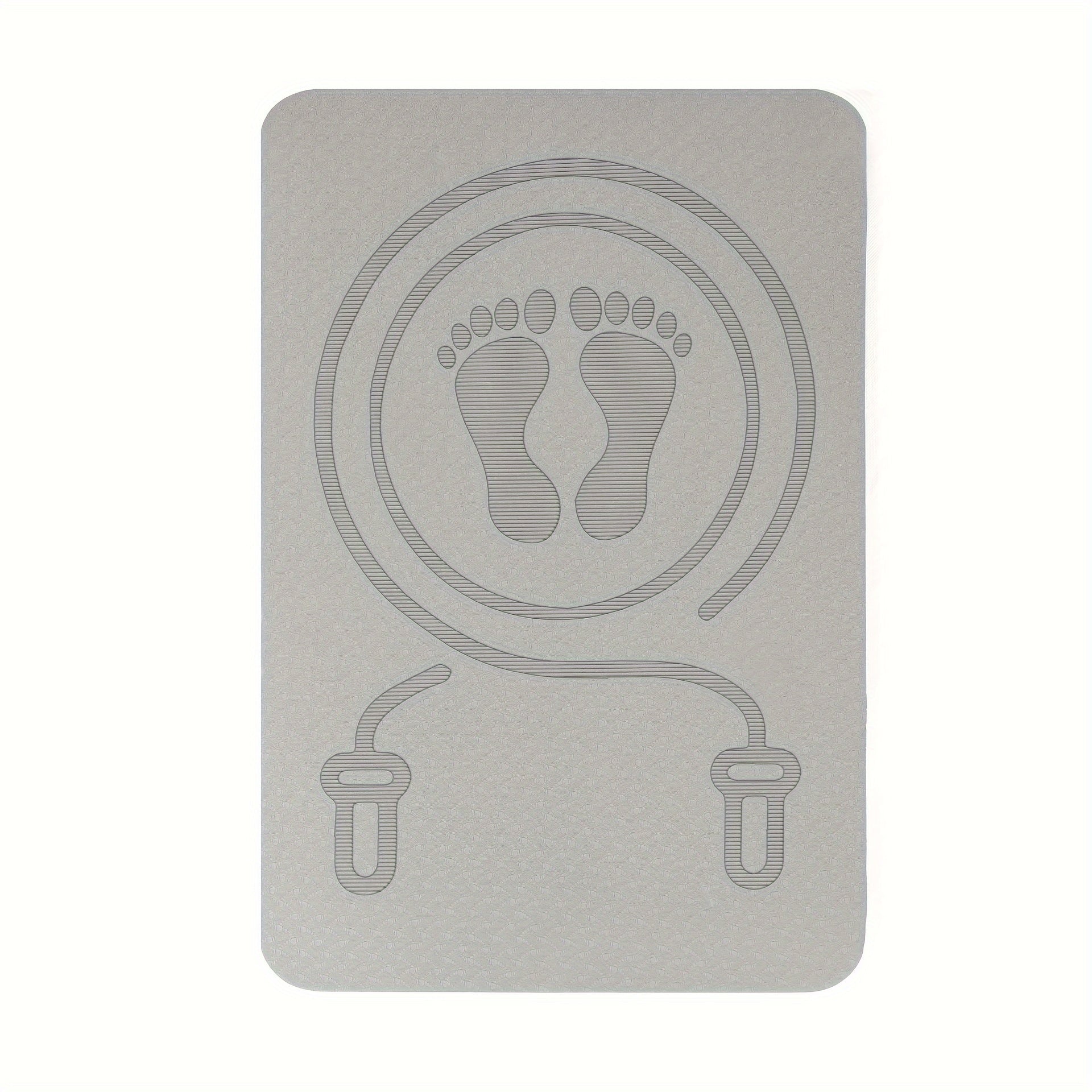 TPE Soft Exercise Yoga Mat Non slip Solid Fitness Mat Thicken