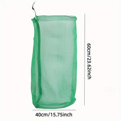 Fishing Mesh Bag Drawstring Storage Quick Dry Sea Fishing Net