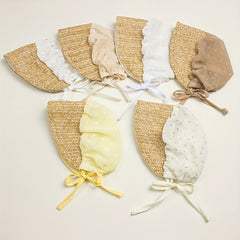 Baby Lace Breathable Sun Hat for Newborn Girls