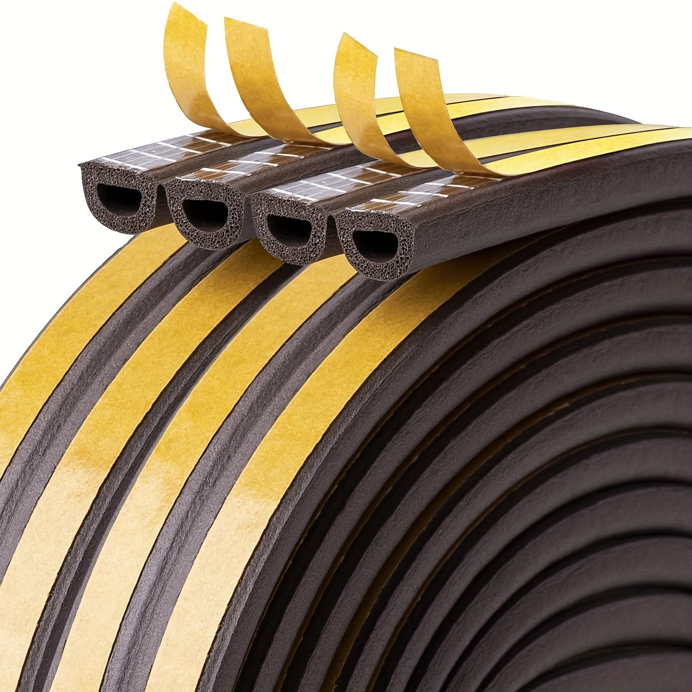 Foam Window Seal Strip Self Adhesive Weather Stripping 7.20x6.25x8 Feet