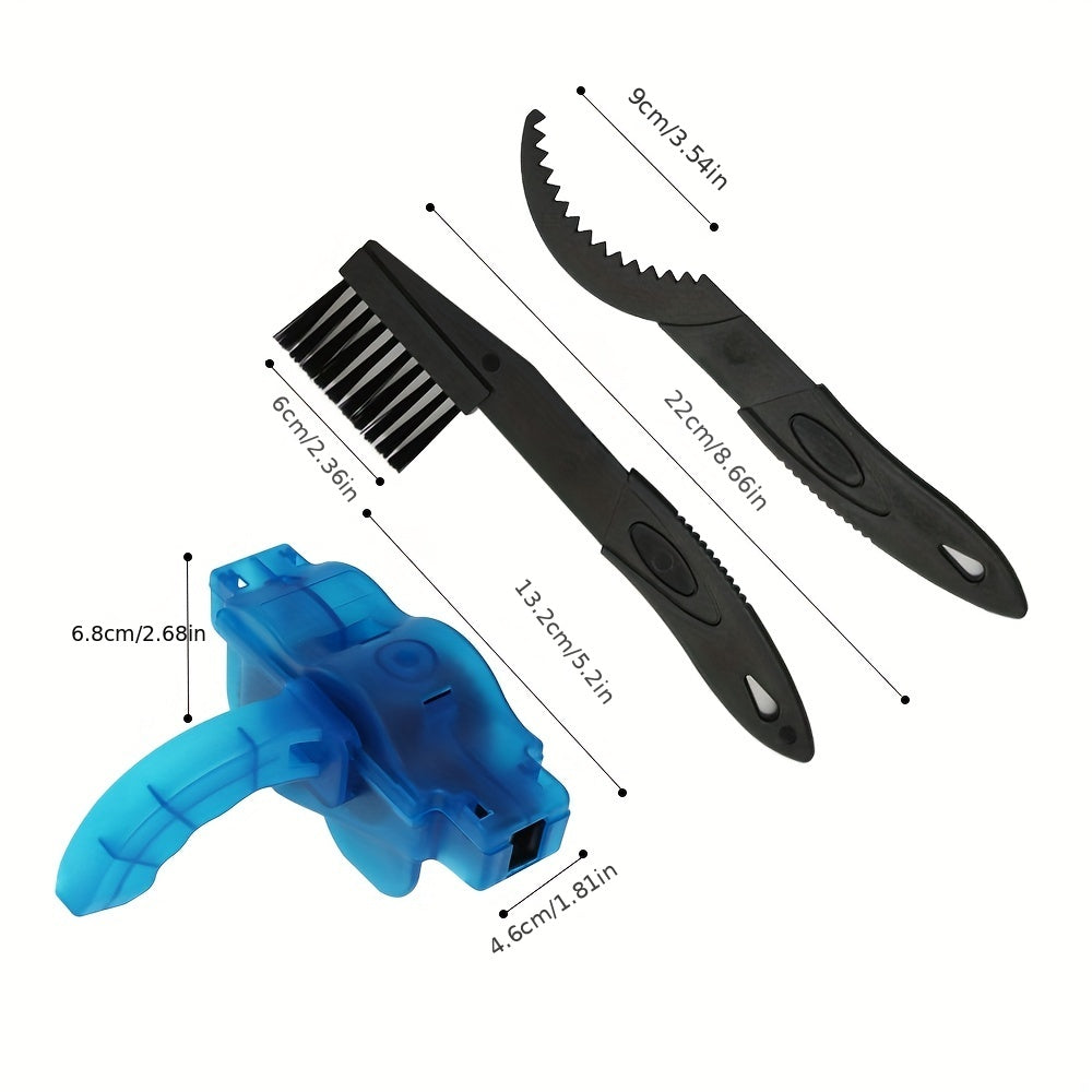 Bike Chain Cleaner Kit for Cycling - Mountain Bike Road Bike BMX