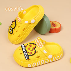 Dinosaur Quick Dry Slippers for Boys and Girls