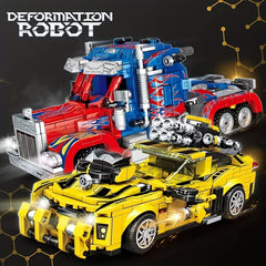 Transforming Robot Car Toy Model Action Figure For Children