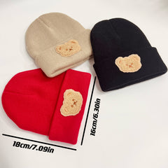 Kids Winter Beanie Knitted Hat for Cold Weather