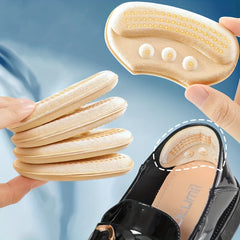 Heel Stickers: Anti-Drop & Anti-Grind for Loafers, Leather Shoes - Half Size Pad