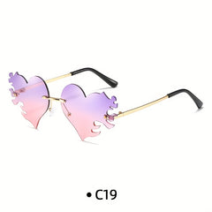 Heart Sunglasses for UV Protection