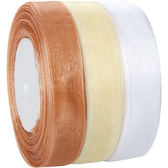 Transparent Snow Yarn Ribbon 50 Yards Long for Gift Packaging