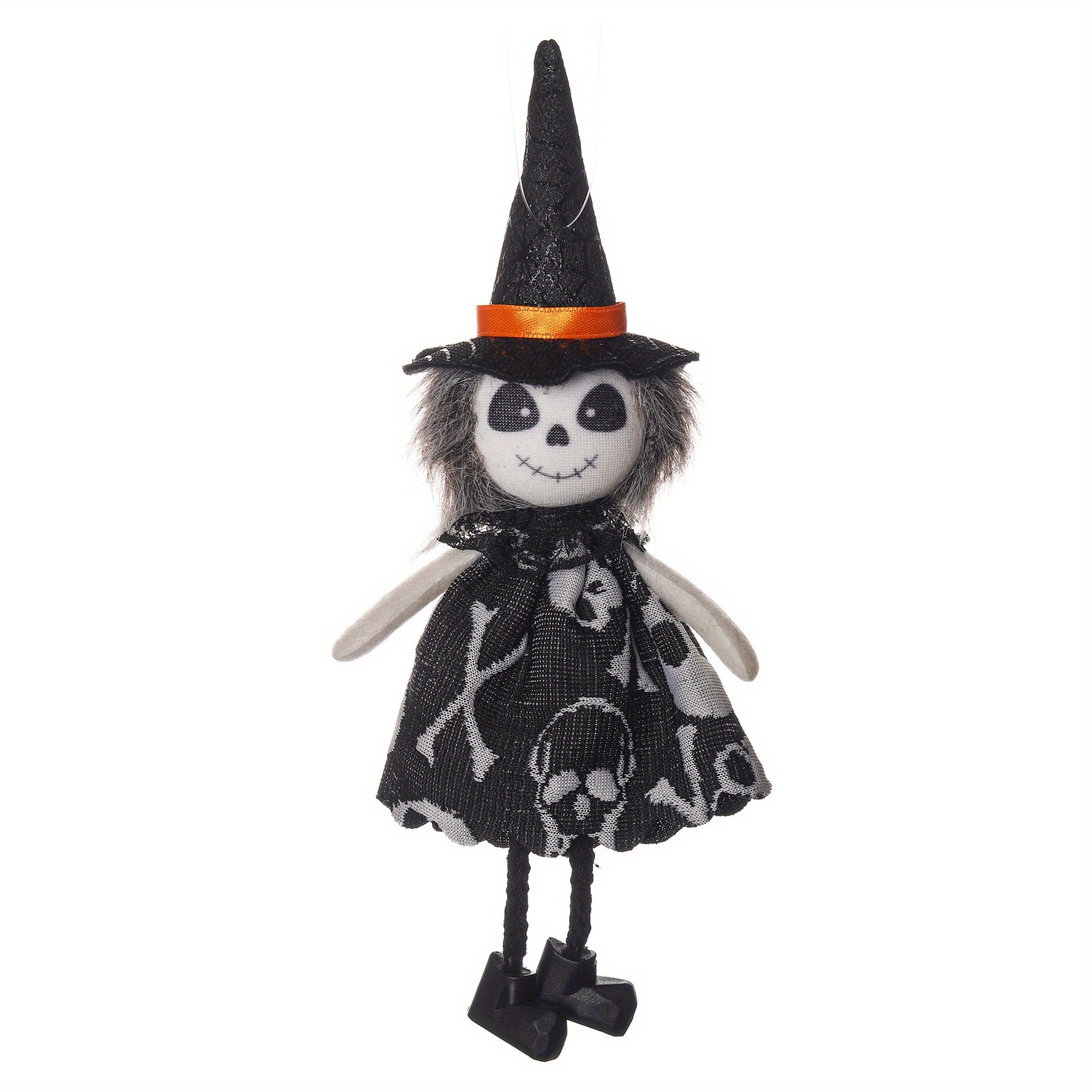 Cartoon Pumpkin Witch Pendant Halloween Party Props