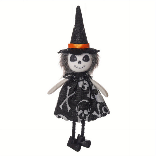 Cartoon Pumpkin Witch Pendant Halloween Party Props