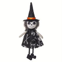 Cartoon Pumpkin Witch Pendant Halloween Party Props