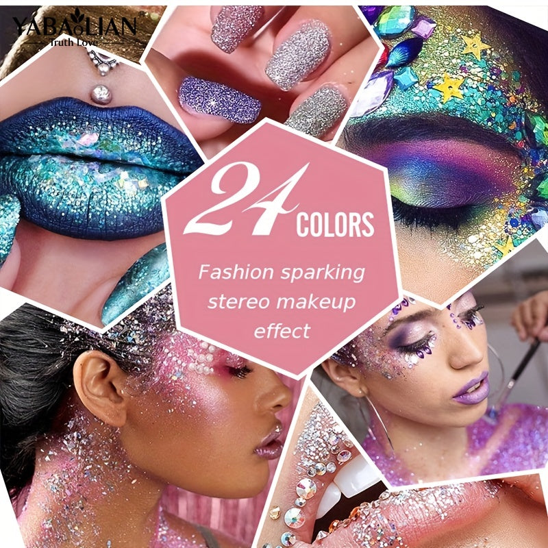 Mermaid Glitter Eyeshadow Body Glitter Face Hair Glitter