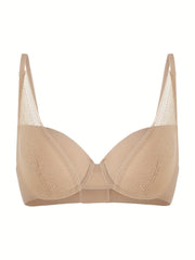 Lace Push-Up Bra Comfy & Breathable Women's Lingerie