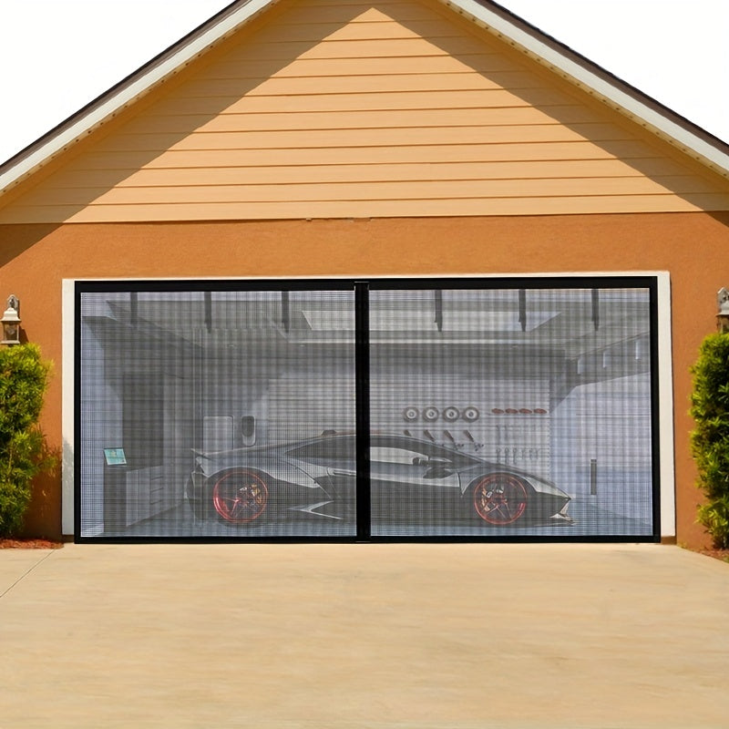 Magnetic Garage Screen Door for Single Double Garage