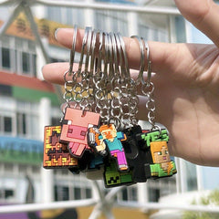Mini Cartoon PVC Bag Purse Pendant Ornament Key Chain Keyring