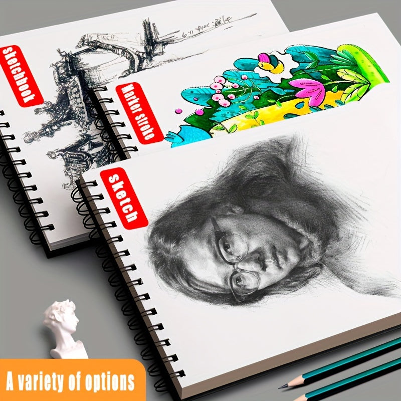 16K Sketch Book Drawing Coloring Book Arts And Crafts Drawing Pad A4