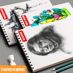16K Sketch Book Drawing Coloring Book Arts And Crafts Drawing Pad A4