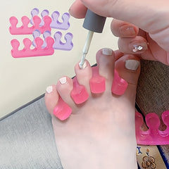 4pcs Gel Toe Separator For Men And Women - Toe Stretcher Divider Spacer