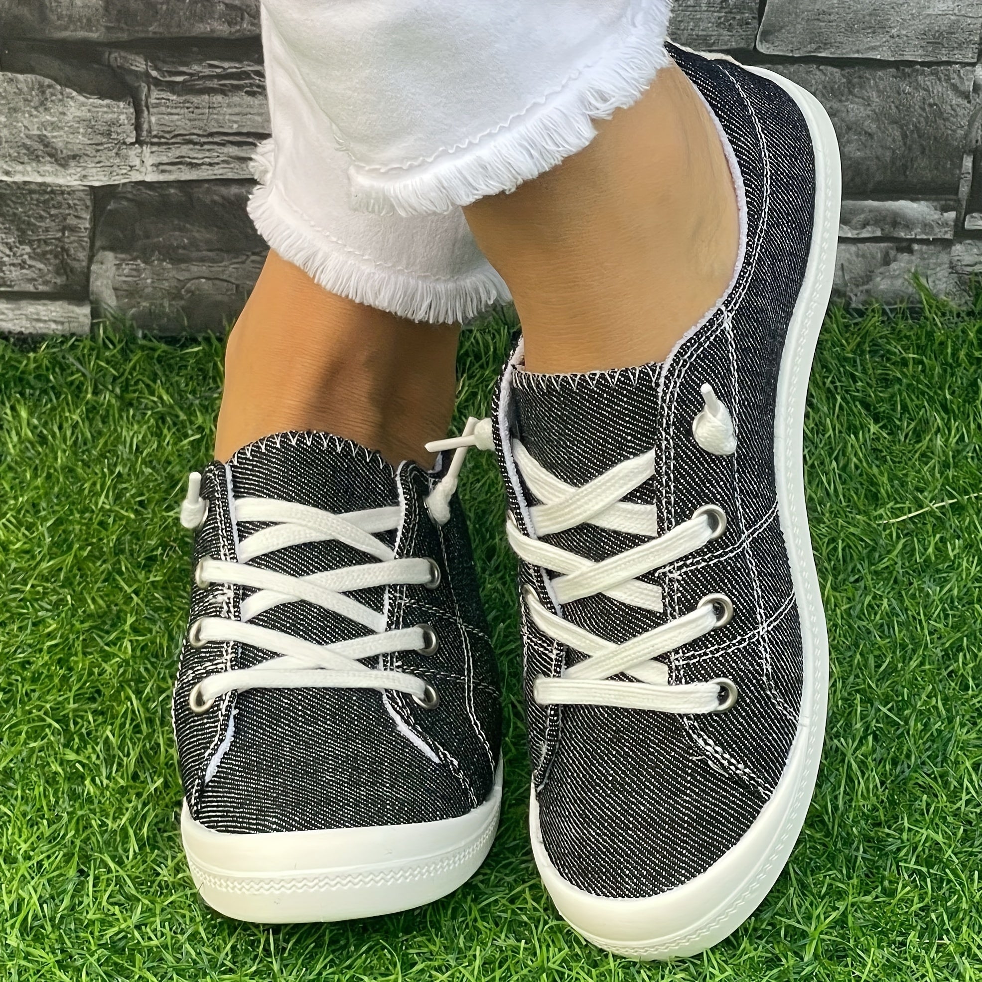 Solid Flat Shoes Women's Casual Lightweight Walking Breathable Sport Running