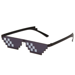 Funky Mosaic Sunglasses Funny Performance Decorative Glasses