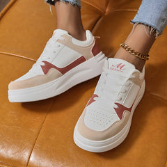 Women's Breathable Low Skate Shoes - Outdoor Sports Sneakers