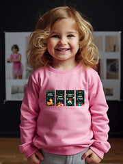 Christmas Manga Sweatshirt for Kids