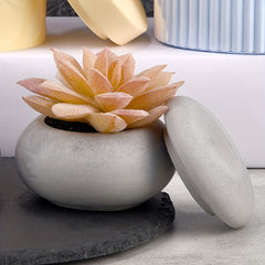 Silicone Mold DIY Crystal Glue Jar Storage Jar Mold