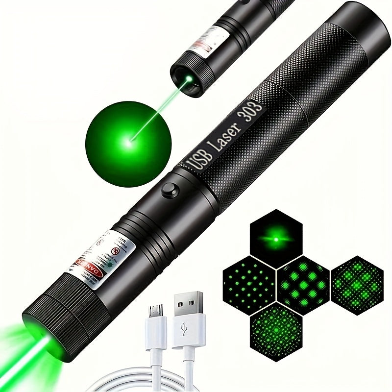 10000m Green Laser Pointer LED Flashlight Torch