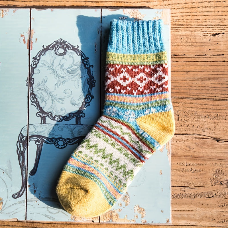 Winter Thick Wool Socks, Men's & Women's, Christmas Gift
