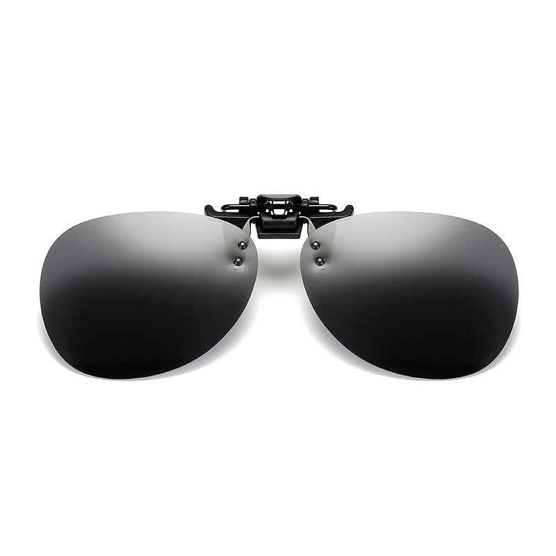 Aviator Big Size Clip On Sunglasses