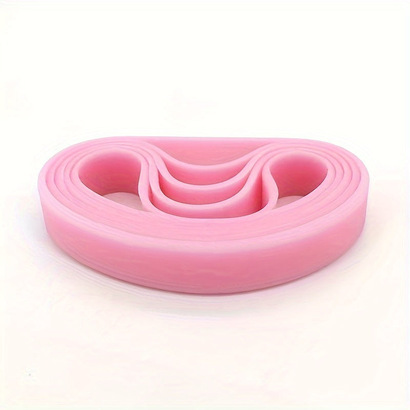 5pcs Silicone Strap Luminous Bracelet Solid Wrist Team Bracelet