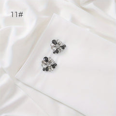 Chiffon Hijab Rhinestone Decorated Turban Headscarf
