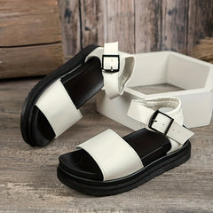 Women's Open Toe Beach Sandals Anti Slip Thick Bottom Outdoor Shoes