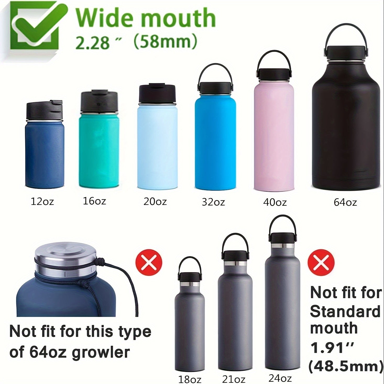 PP Straw Lid Insulated Stainless Steel Cup Lid